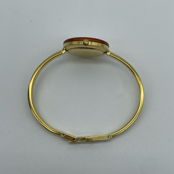 Vintage Gucci Bezel Gold Bangle Watch - Picture 8 of 13